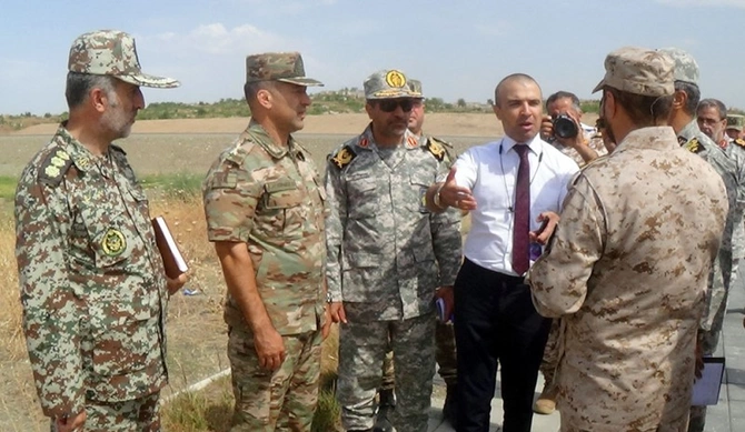İranlı hərbçilər Füzuli və Xocavənddə — FOTOLAR
