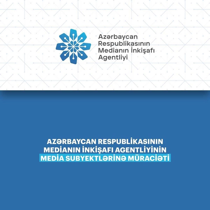 MEDİA: “Pozuntuya yol vermiş media subyektlərinə rəsmi xəbərdarlıq ediləcək”