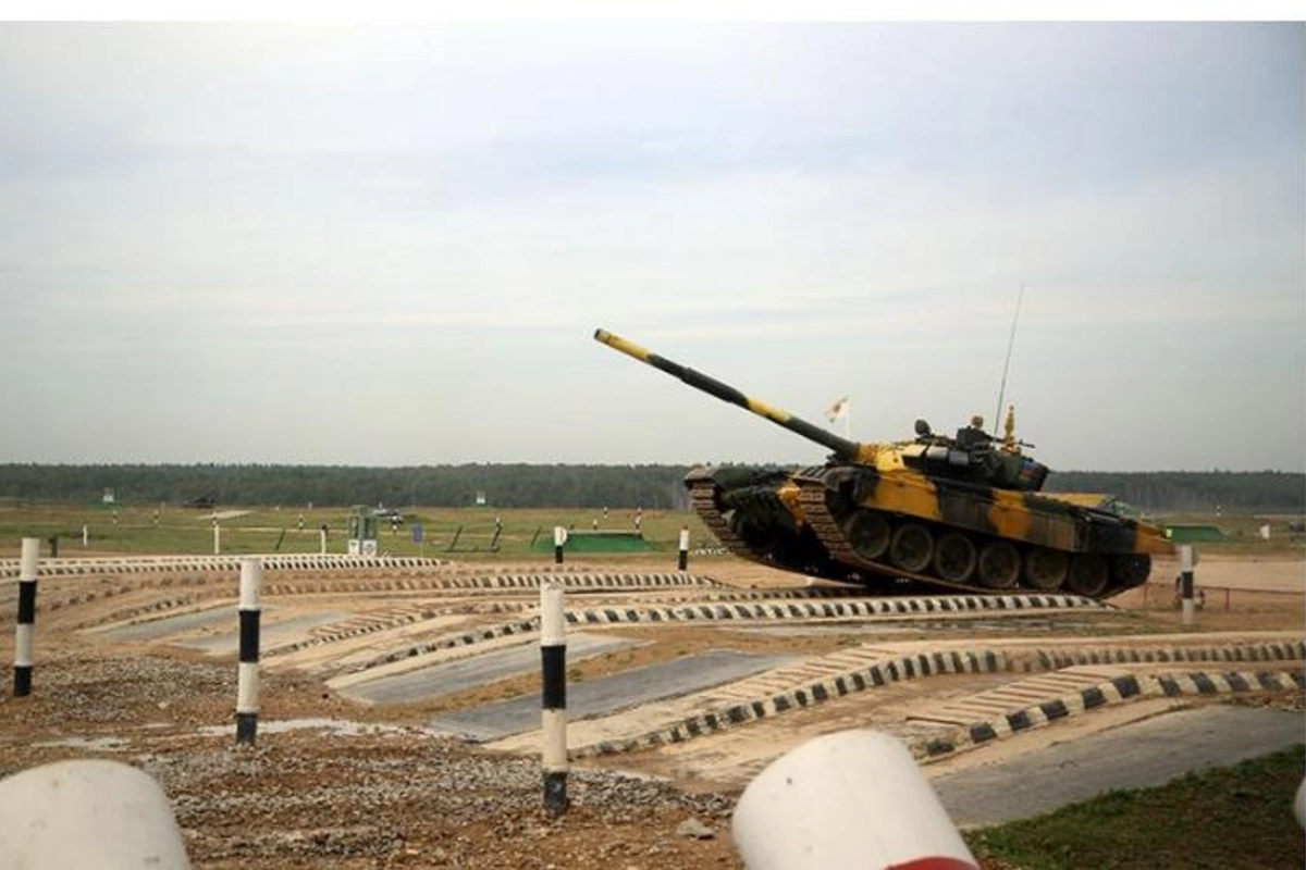 Hərbçilərimiz “Tank biatlonu” müsabiqəsində yarımfinala yüksəldi — FOTOLAR
