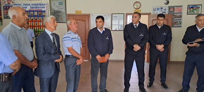 “Azəriqaz”ın məsul şəxsləri şəhid ailələri ilə görüşdülər — FOTO