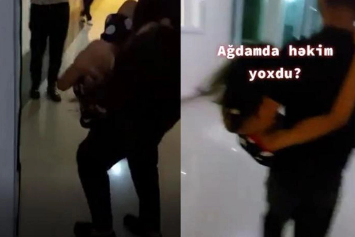 Ağdam xəstəxanasında 15 yaşlı qıza yardım etməyə həkim yoxdur? — VİDEO