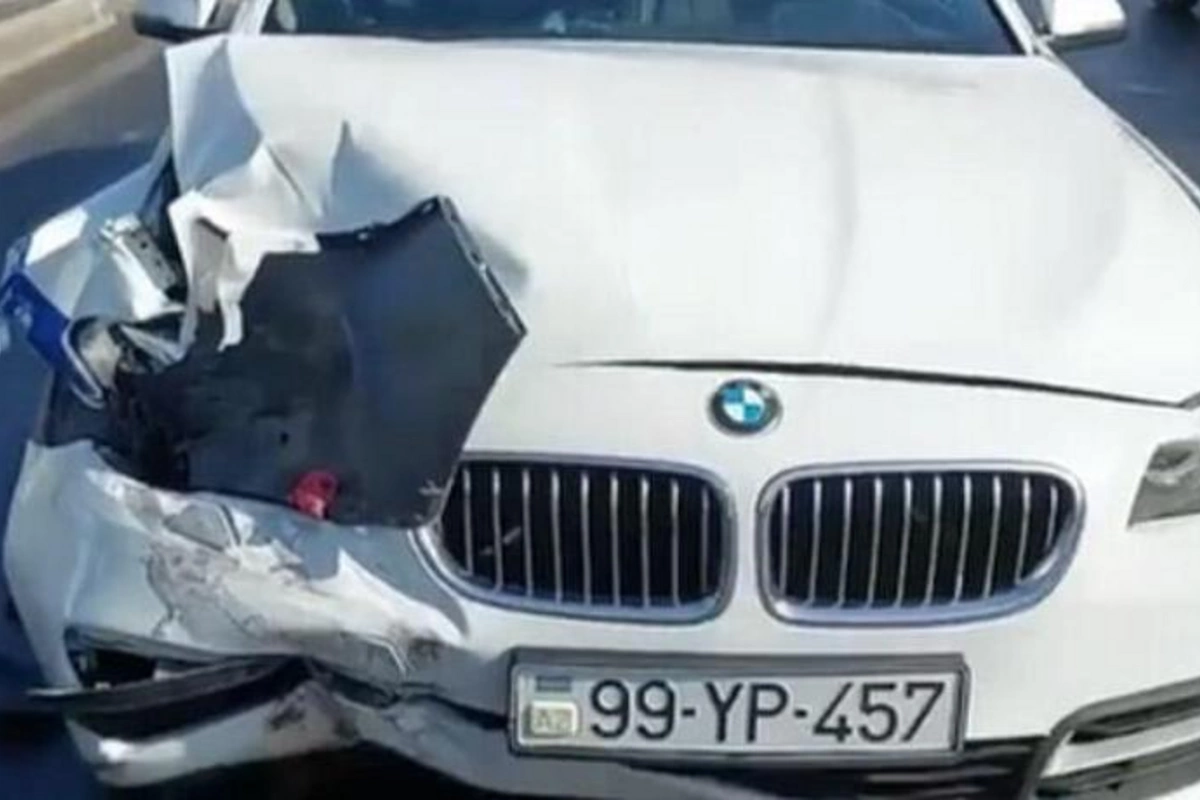 Yol polisi Mir Mövsüm ağanın nəvəsini cərimələdi, 50 metr sonra qəza törətdi — VİDEO