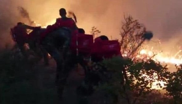 FHN: Siyəzən və Şabrandakı yanğınlar tam söndürülüb — FOTOLAR FHN: Siyəzən və Şabrandakı yanğınlar tam söndürülüb — FOTOLAR