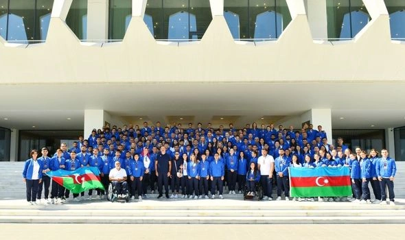 Prezidentlə xanımı İslamiadada uğur qazanmış idmançılarla görüşdü — YENİLƏNİB