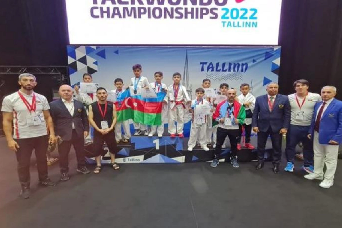 Taekvondoçularımız Avropa çempionatında 9 medal qazandı