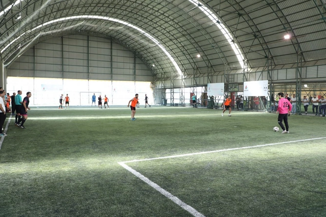 Neftçilər Gününə həsr olunmuş SOCAR-2022 mini futbol turniri keçirilir — FOTOLAR Neftçilər Gününə həsr olunmuş SOCAR-2022 mini futbol turniri keçirilir — FOTOLAR