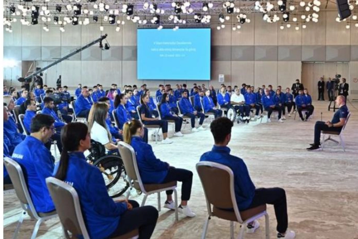 Prezidentlə xanımı İslamiadada uğur qazanmış idmançılarla görüşdü — YENİLƏNİB