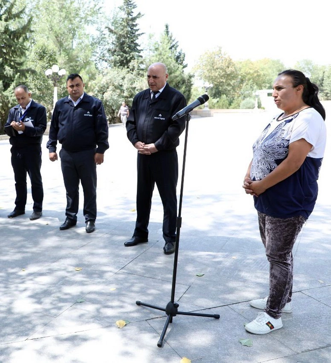 Vətən müharibəsi iştirakçısı “Azəriqaz”da işlə təmin olunmaq istəyir — FOTOLAR