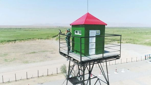 Naxçıvanda sərhəd boyunca siqnalizasiya sistemi yaradıldı — FOTOLAR Naxçıvanda sərhəd boyunca siqnalizasiya sistemi yaradıldı — FOTOLAR