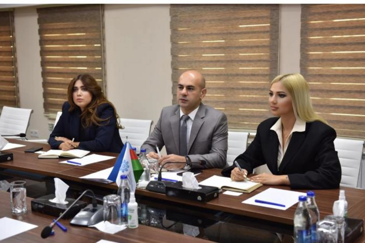 Medianın İnkişafı Agentliyində “Smartlink Communications” şirkətinin baş icraçı direktoru Radu Magdin ilə görüş keçirildi — FOTO