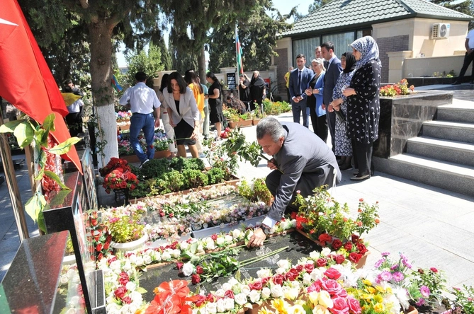 Abşeronda şəhid ailələri və qazilər üçün həyata keçirilən layihələr davam etdirilir — FOTOLAR