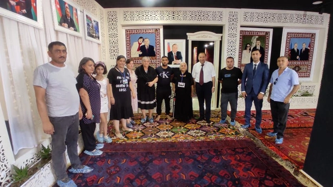 Abşeronda şəhid ailələri və qazilər üçün həyata keçirilən layihələr davam etdirilir — FOTOLAR