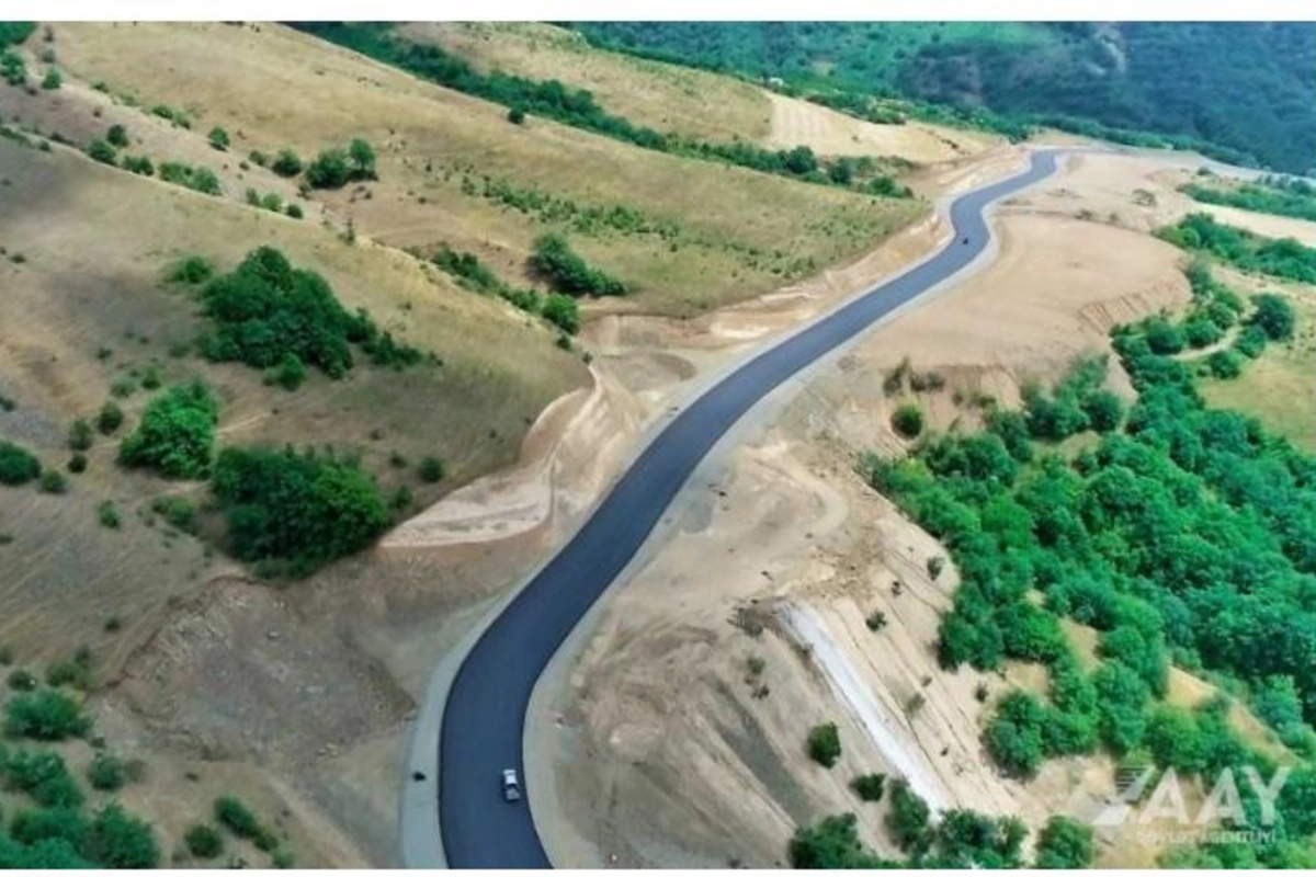 Xankəndini Ermənistanla birləşdirən yeni yol istifadəyə verildi