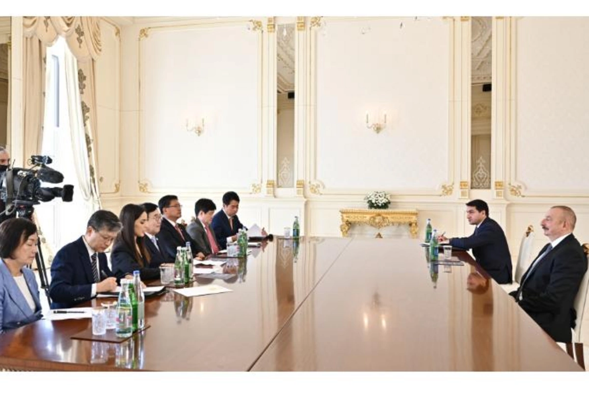 Prezident Koreya liderinin xüsusi nümayəndəsini qəbul etdi — YENİLƏNİB