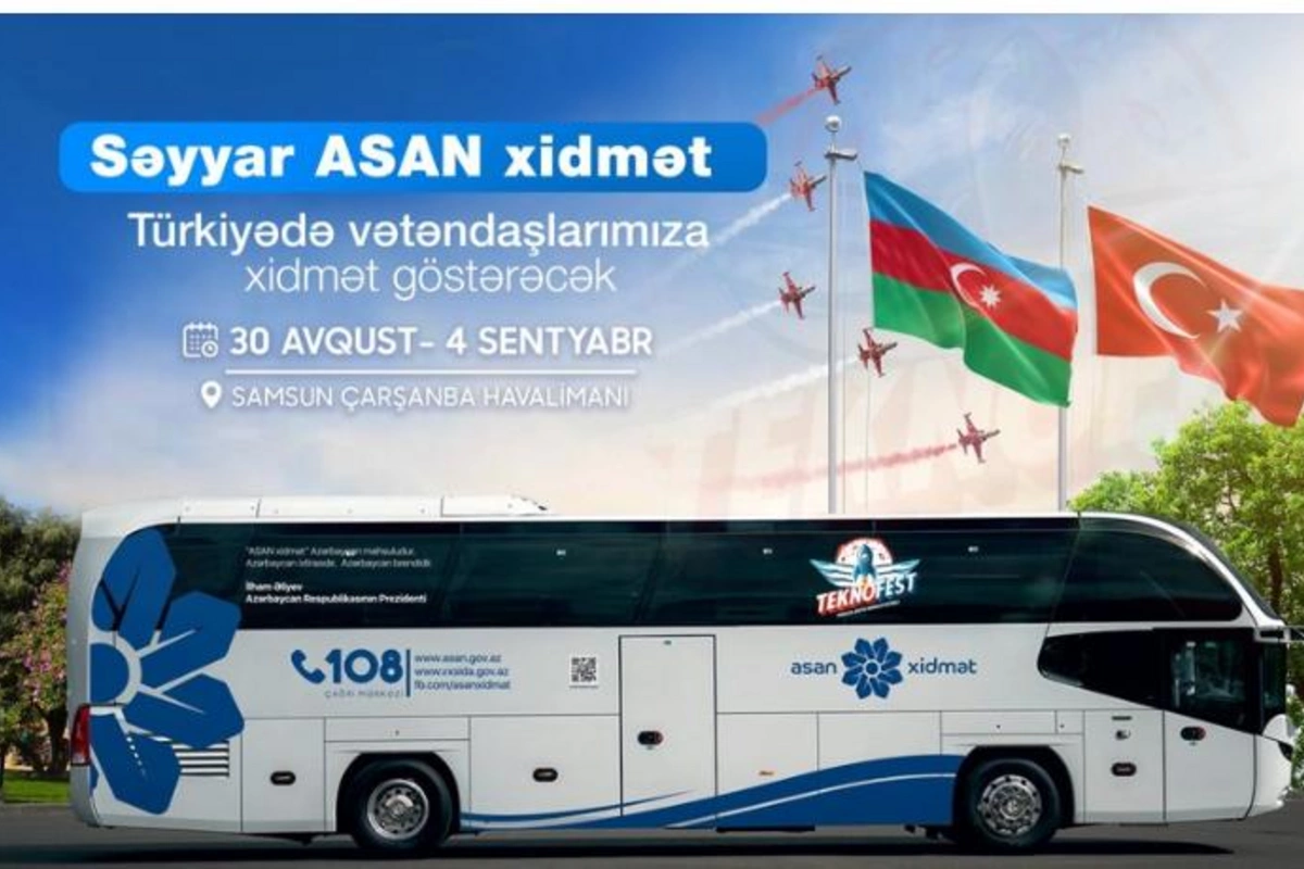 “Səyyar ASAN” ilk dəfə Türkiyədə