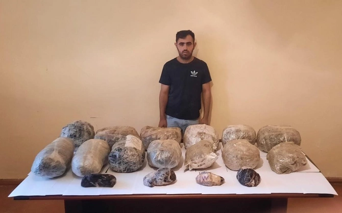 Sərhədi pozmağa çalışan şəxs saxlanıldı — FOTOLAR