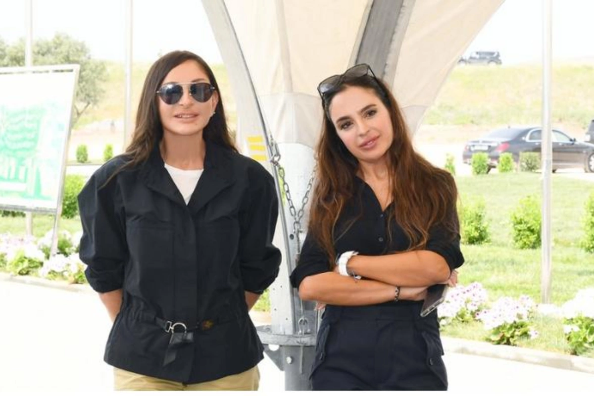 Leyla Əliyeva Mehriban Əliyevanı doğum günü münasibətilə təbrik etdi