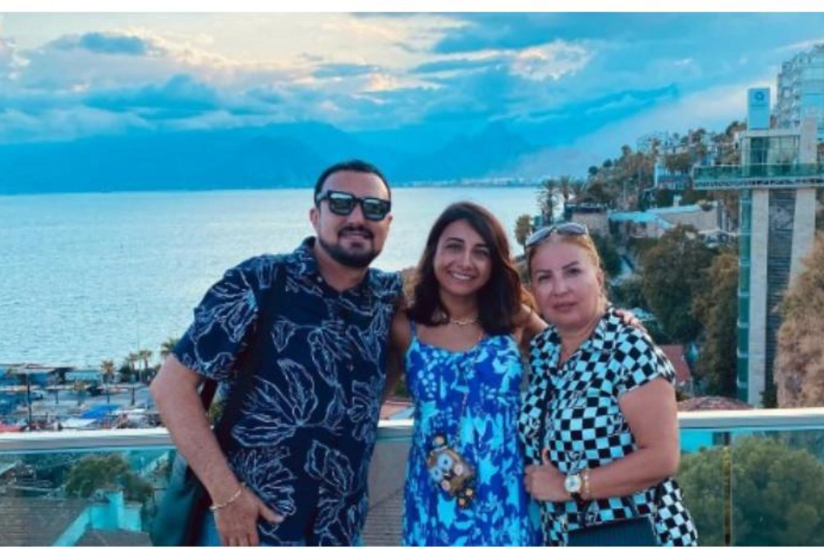 Nadir xanımı və gəlini ilə Antalyada — FOTOLAR