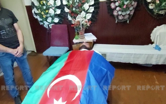 Ukraynada həlak olan azərbaycanlının nəşi Bakıya göndərildi — FOTOLAR
