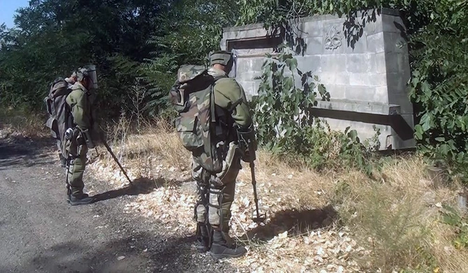 Laçın şəhəri, Zabux və Susda tələ minaların aşkarlanmasına başlanıldı — FOTO Laçın şəhəri, Zabux və Susda tələ minaların aşkarlanmasına başlanıldı — FOTO
