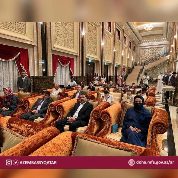 Qətərdə Leyla Əliyevanın kitabının təqdimatı keçirildi — FOTO/VİDEO Qətərdə Leyla Əliyevanın kitabının təqdimatı keçirildi — FOTO/VİDEO