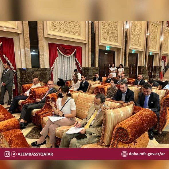 Qətərdə Leyla Əliyevanın kitabının təqdimatı keçirildi — FOTO/VİDEO Qətərdə Leyla Əliyevanın kitabının təqdimatı keçirildi — FOTO/VİDEO