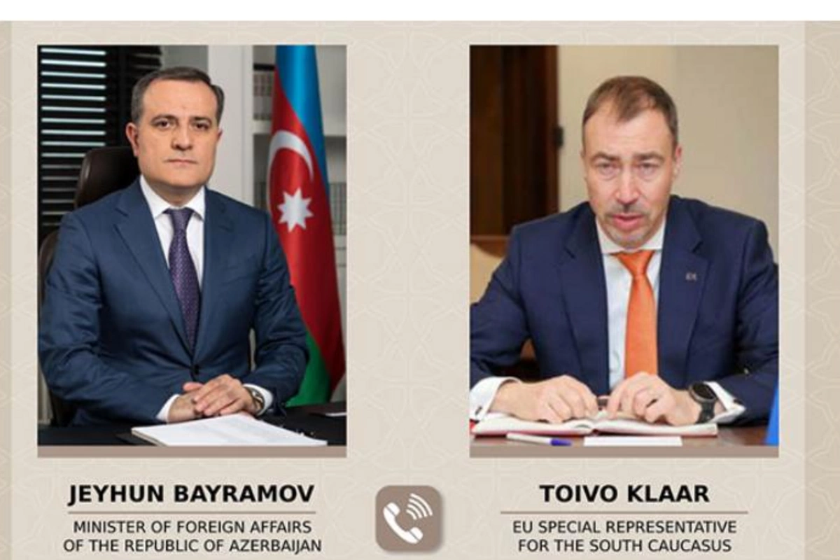 Ceyhun Bayramov Aİ nümayəndəsi ilə erməni təxribatlarından danışdı