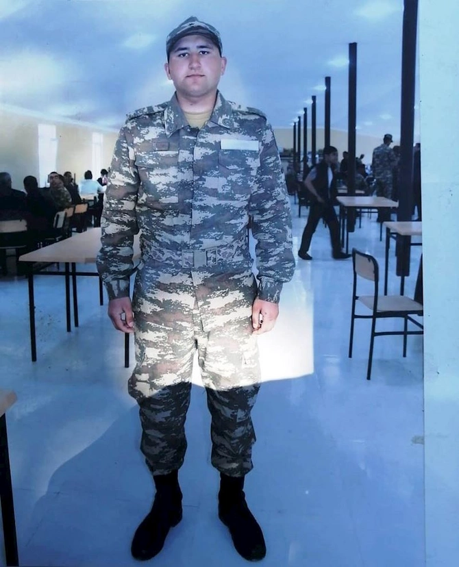 Laçında şəhid olan Anar Kazımov 4 ayın əsgəri olub — FOTO