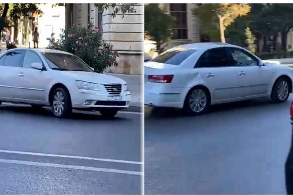 Bakıda küçənin ortasında qadını bıçaqlayıb maşınla qaçdı — VİDEO