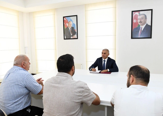 Azərişıq sədri Quba və Qusarda vətəndaşları qəbul etdi — FOTO