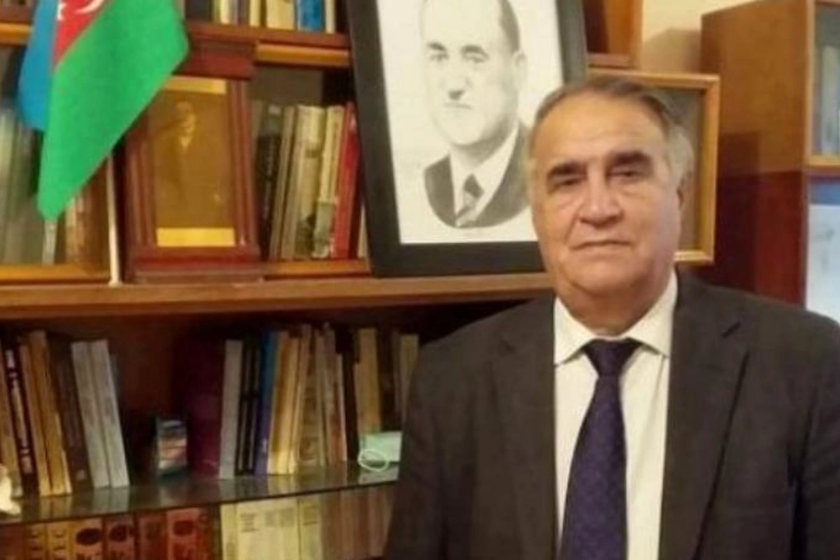 Məhəmməd Əmin Rəsulzadənin nəvəsi Polad Həşimovun portretini çəkdi — FOTO