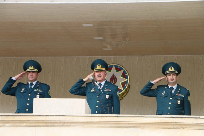 DSX-nin hərbi hissələrində gənc əsgərlər and içdi — FOTOLAR