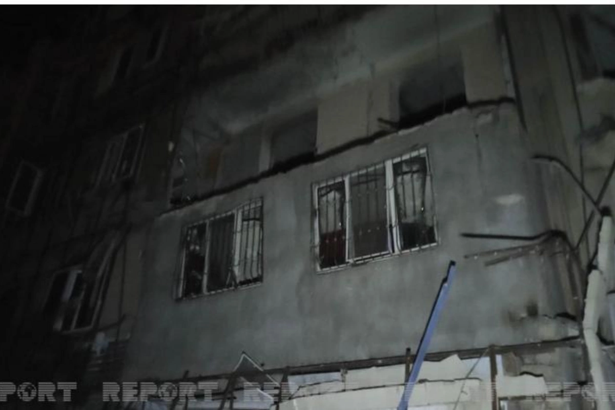 Xırdalanda partlayış olan binanın sakinləri müvəqqəti evlə təmin olunacaqlar