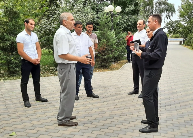 Sabirabad sakinləri “Açıq mikrofon”dan müraciət etdilər — FOTOLAR