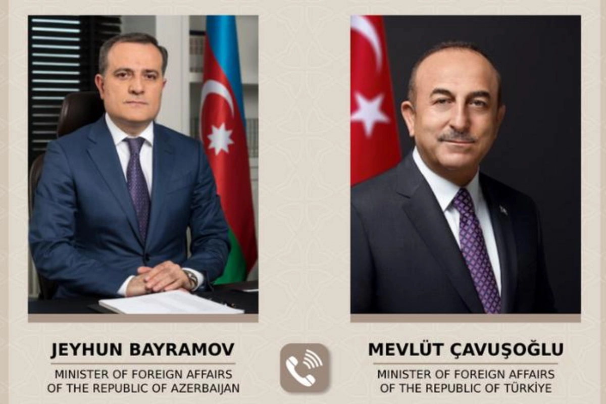Azərbaycan və Türkiyənin XİN başçıları arasında telefon danışığı oldu