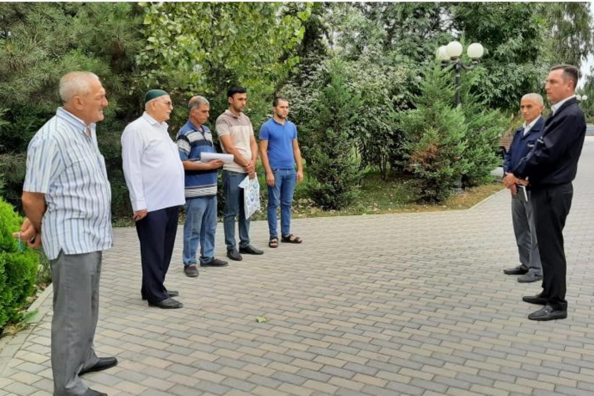 Sabirabad sakinləri “Açıq mikrofon”dan müraciət etdilər — FOTOLAR