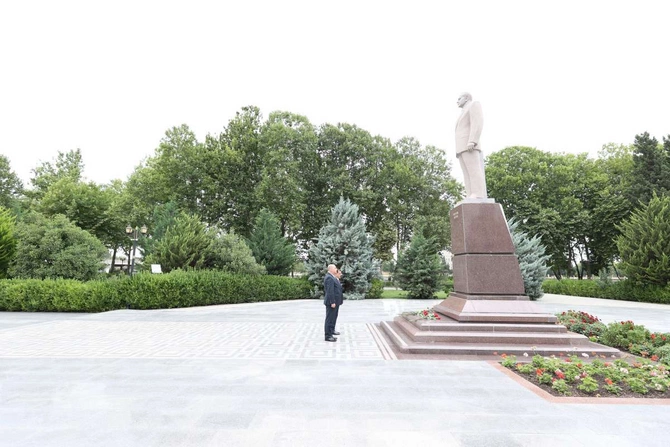 Şahin Bağırov Qazaxda vətəndaşları qəbul etdi — FOTOLAR
