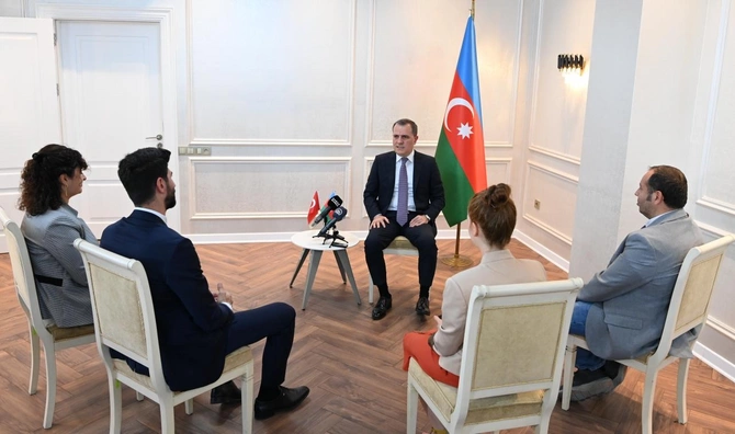 Ceyhun Bayramov Türkiyənin tanınmış KİV-nə müsahibə verdi — FOTOLAR