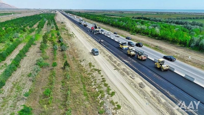 Bakı-Quba yolu yenə asfaltlanır —12 il əvvəl 641 milyon xərclənmişdi (FOTOLAR)