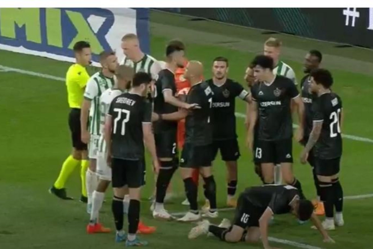 Ferentsvaroş - Qarabağ matçında insident baş verib