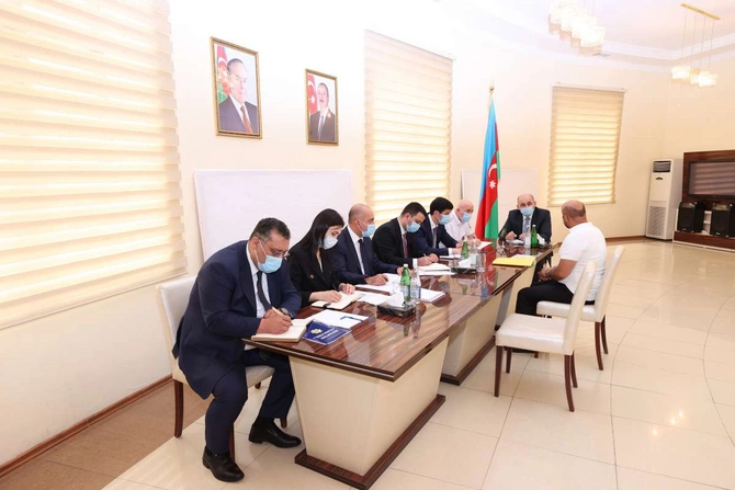 Şahin Bağırov Qazaxda vətəndaşları qəbul etdi — FOTOLAR