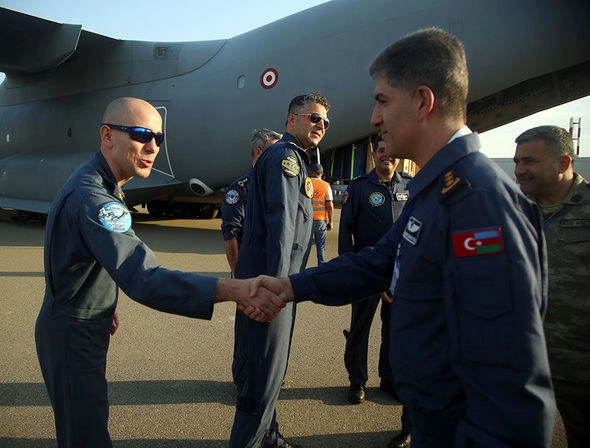 Türkiyə HHQ-nin nümayəndələri Azərbaycanda — FOTOLAR