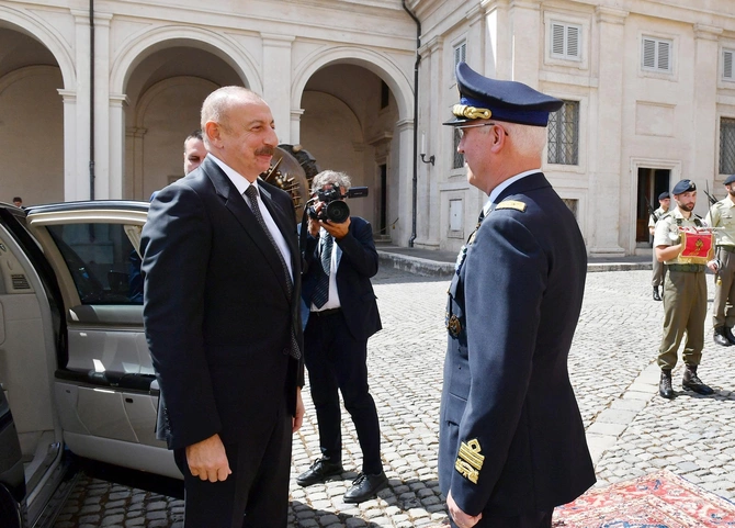 İlham Əliyev İtaliya Prezidenti Sercio Mattarella ilə görüşdü — YENİLƏNİB+FOTOLAR