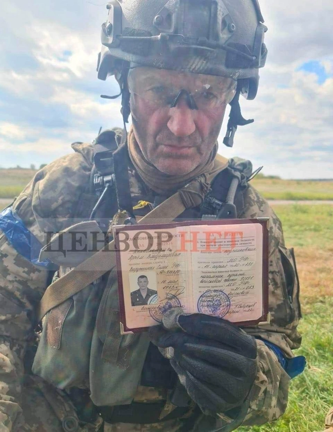 Rusiya ordusunun polkovnik-leytenantı Ukrayna hərbçilərinə əsir düşüb — FOTO