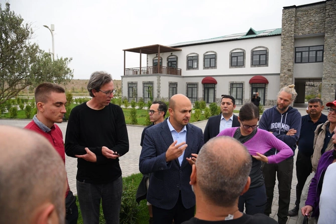Xarici səyyahlar Zəngilanda — FOTOLAR