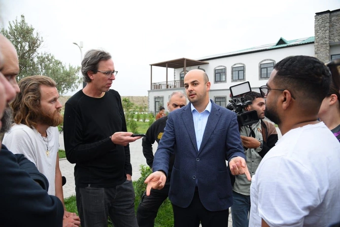Xarici səyyahlar Zəngilanda — FOTOLAR
