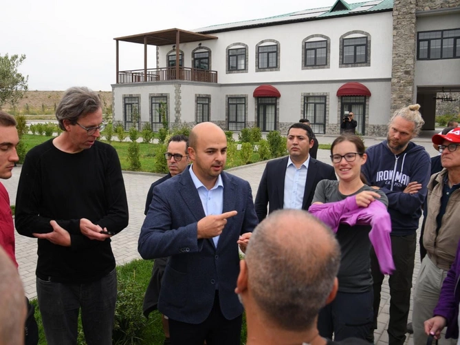 Xarici səyyahlar Zəngilanda — FOTOLAR