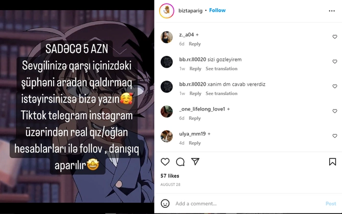 Bakıda 5 manata qəribə xidmət: Əsasən qızlar istifadə edir — FOTO