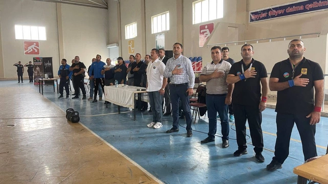 Yaşar Cavadovun xatirəsinə həsr olunmuş güləş üzrə açıq rayon birinciliyi keçirildi — FOTOLAR