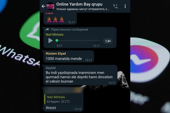 “WhatsApp”da yüzlərlə insanı aldadan dələduzlar həbs edildilər — FOTO/VİDEO “WhatsApp”da yüzlərlə insanı aldadan dələduzlar həbs edildilər — FOTO/VİDEO
